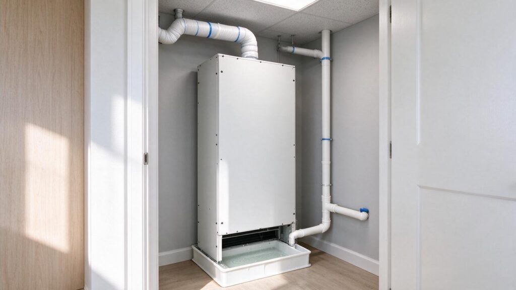 Illustration of HVAC equipment related to ac uses too much electricity.