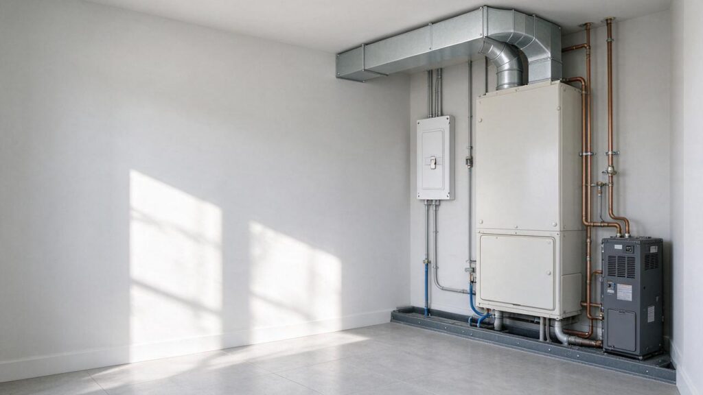 Illustration of HVAC equipment related to ac technician near me.