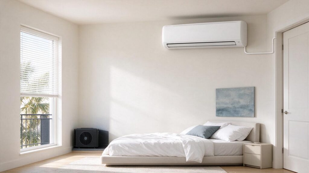 Illustration of HVAC equipment related to air conditioning company near me.