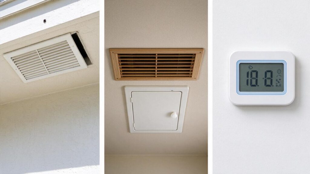 Illustration of HVAC equipment related to air handler fan not working.