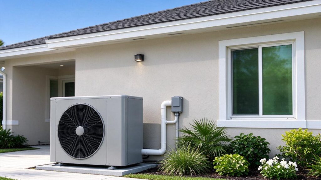 Illustration of HVAC equipment related to ac takes too long to cool house.