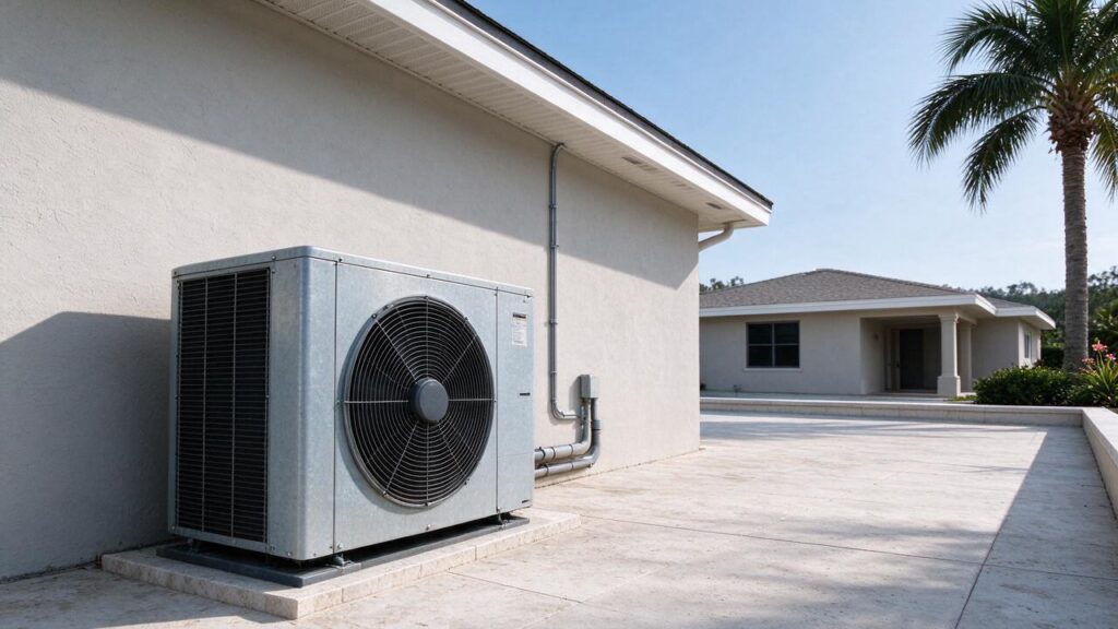 Illustration of HVAC equipment related to ac energy audit.